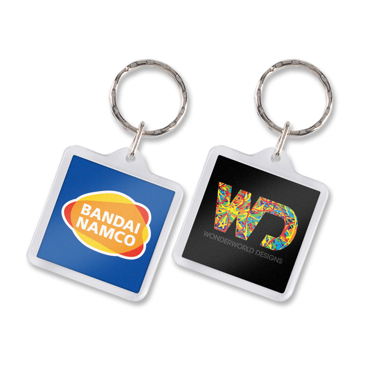 Lens Key Ring - Square - Main