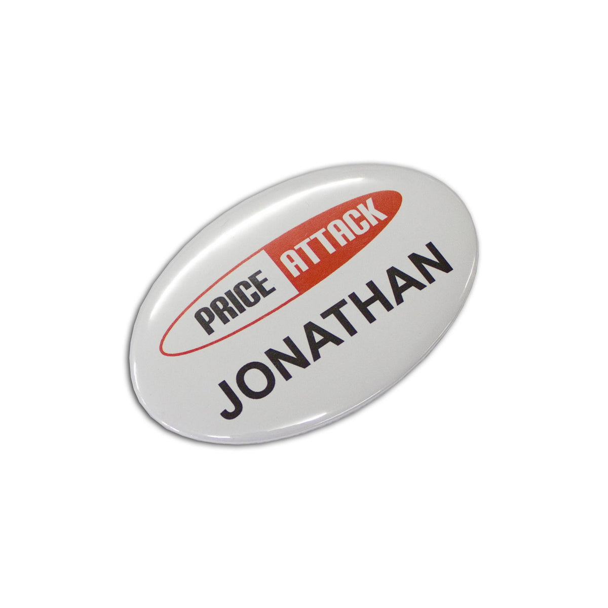 Button Badge Oval - 65 x 45mm - Main