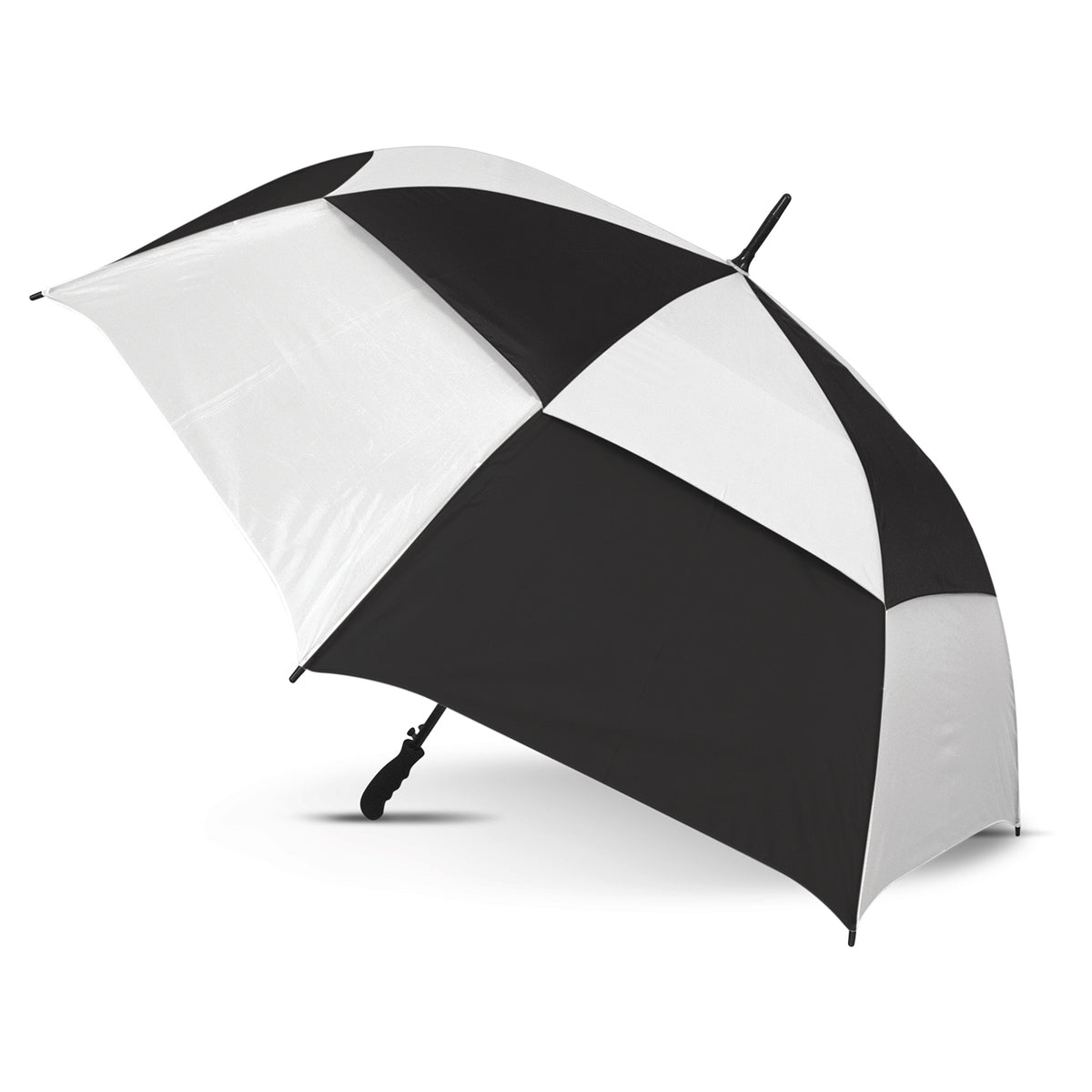 Trident Sports Umbrella - Black/White