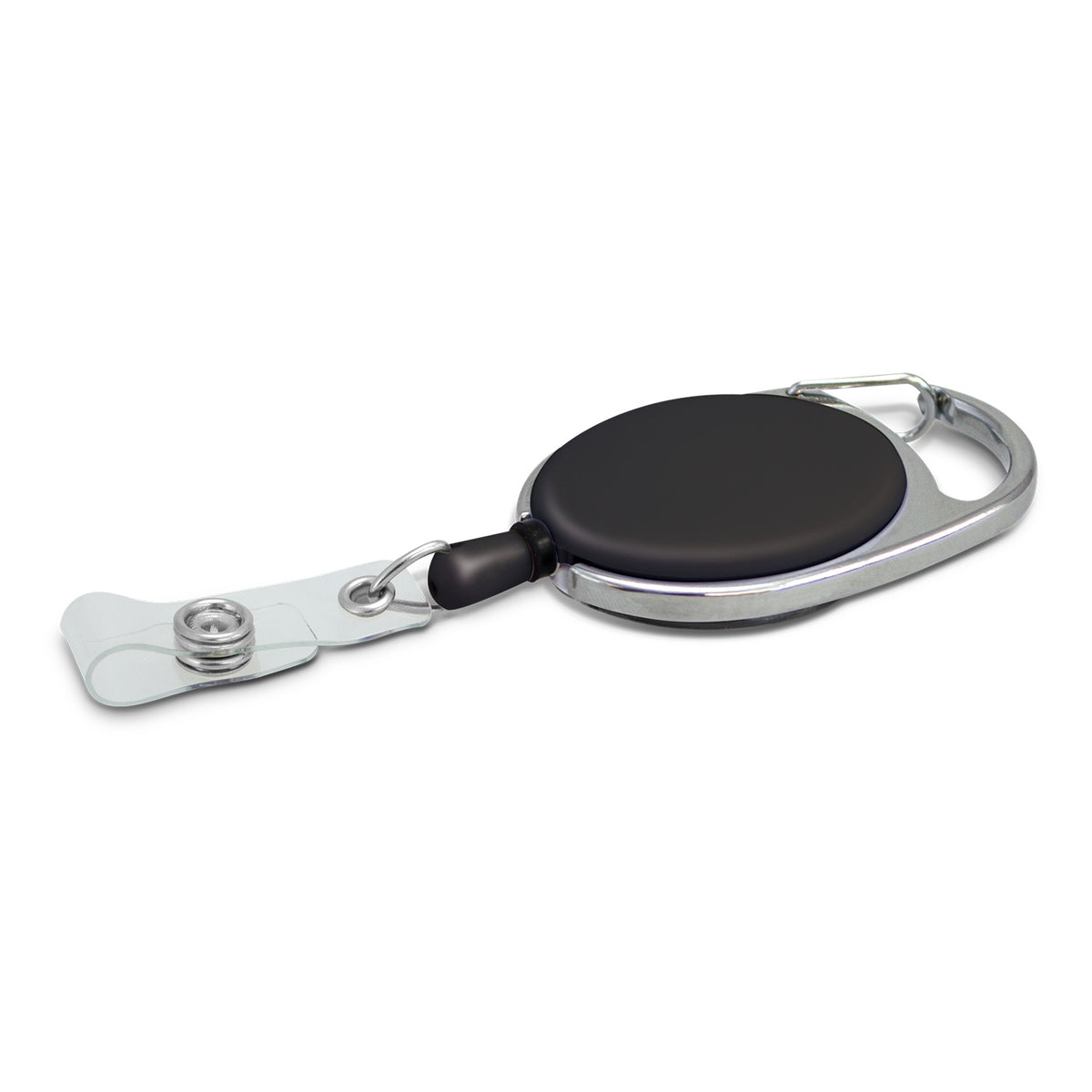 Evo Retractable ID Holder - Black