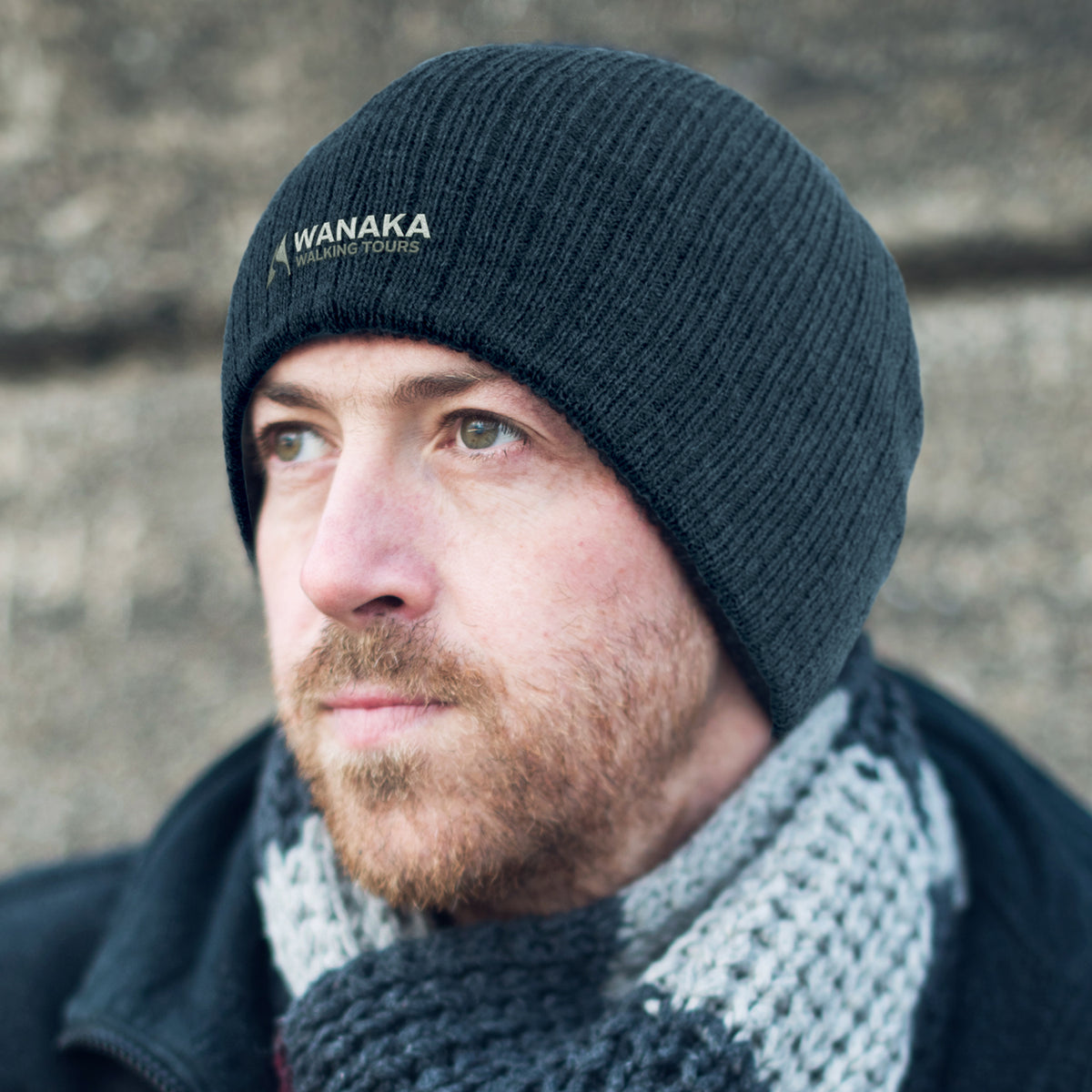 Nebraska Cable Knit Beanie - Feature