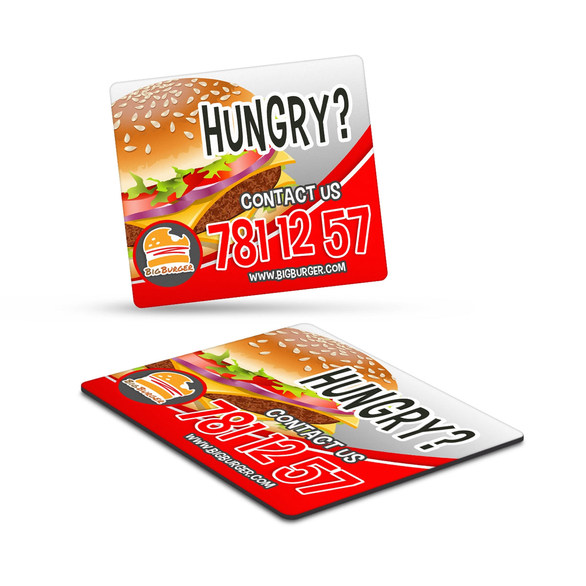 Fridge Magnet 90 x 80mm - Rectangle - Main
