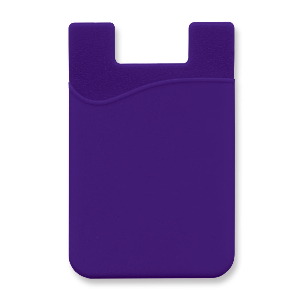 Silicone Phone Wallet - Full Colour - Purple