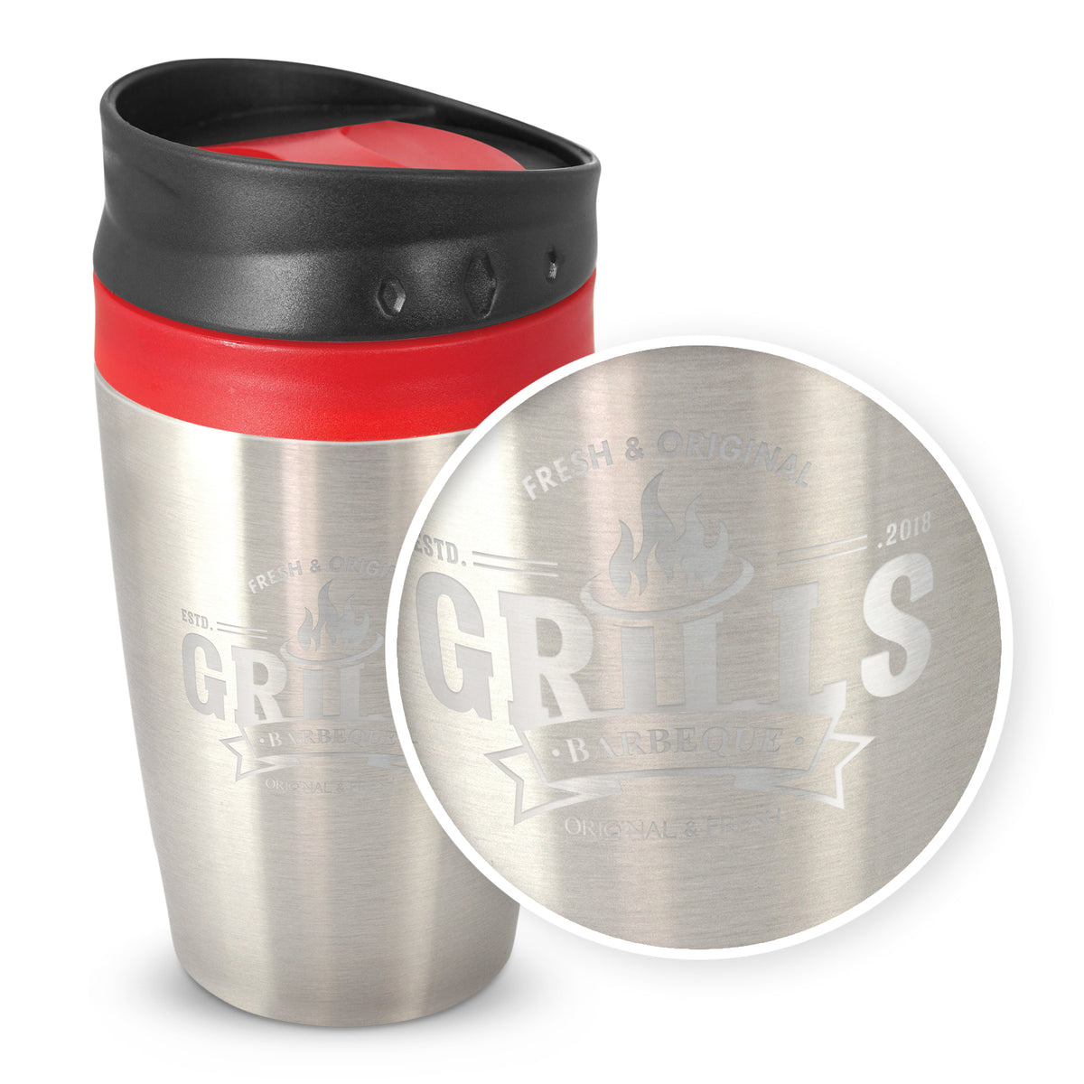 Octane Coffee Cup - Engraving