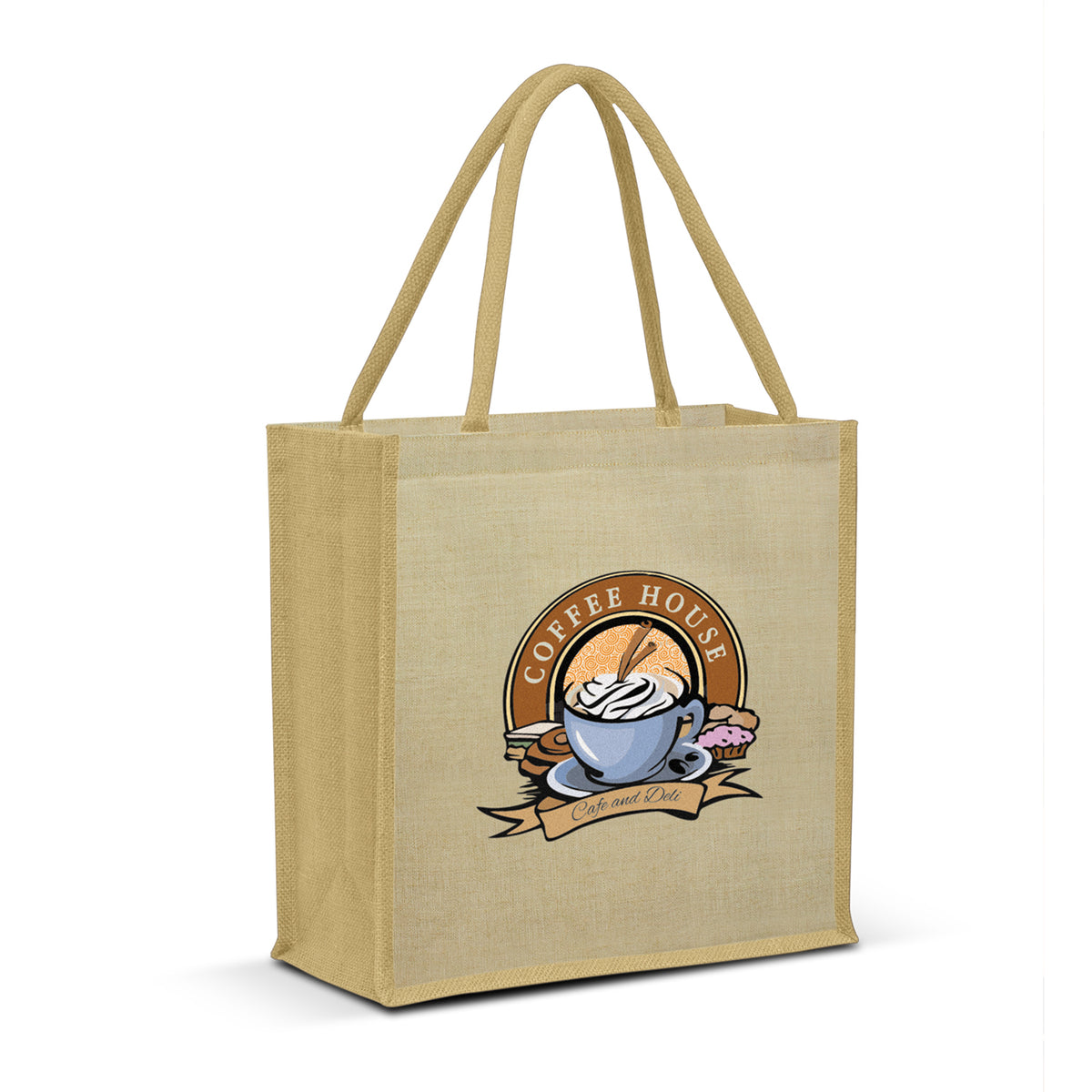 Monza Juco Tote Bag - Main