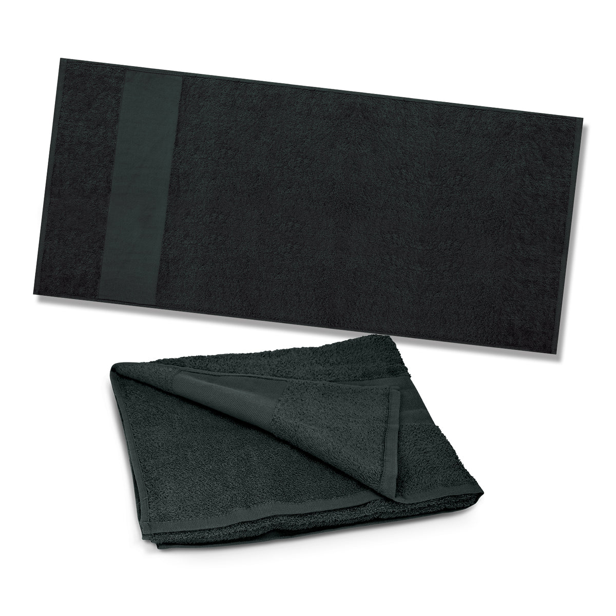 Dune Beach Towel - Black