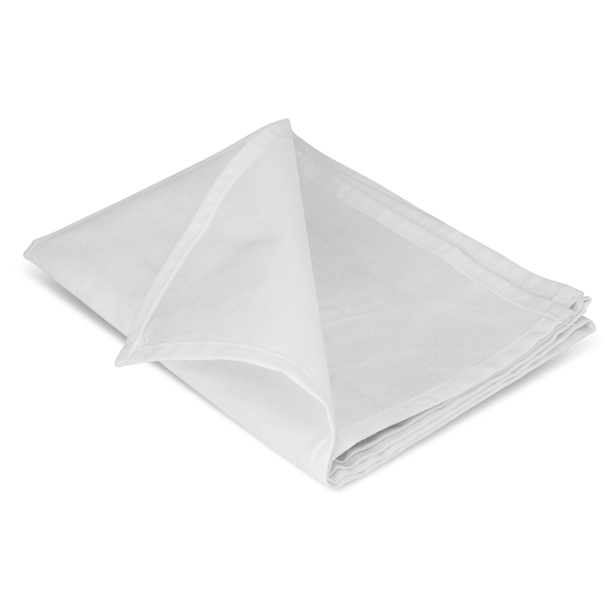 Bistro Cotton Tea Towel - White
