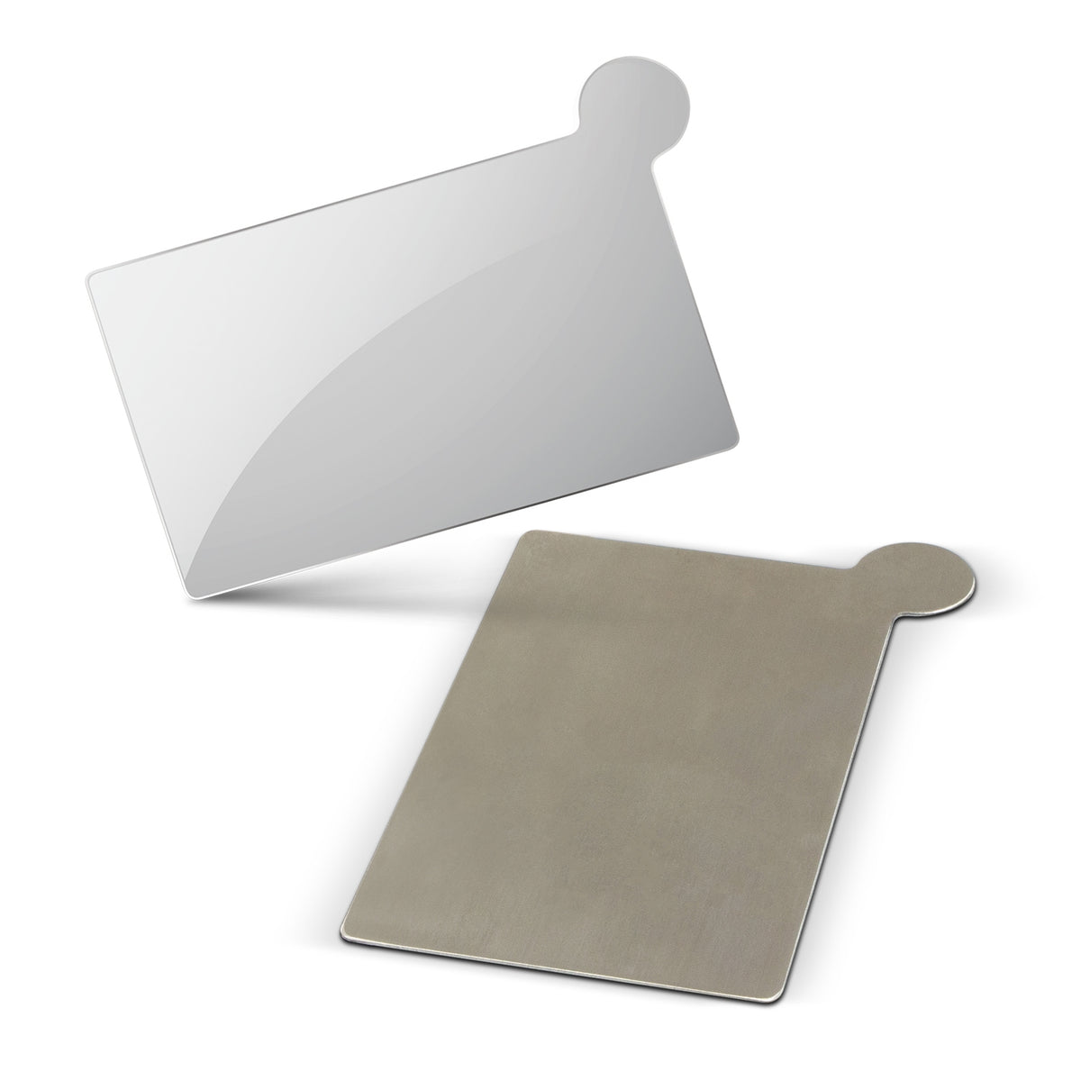 Vanity Card Mirror - Silver Mirror