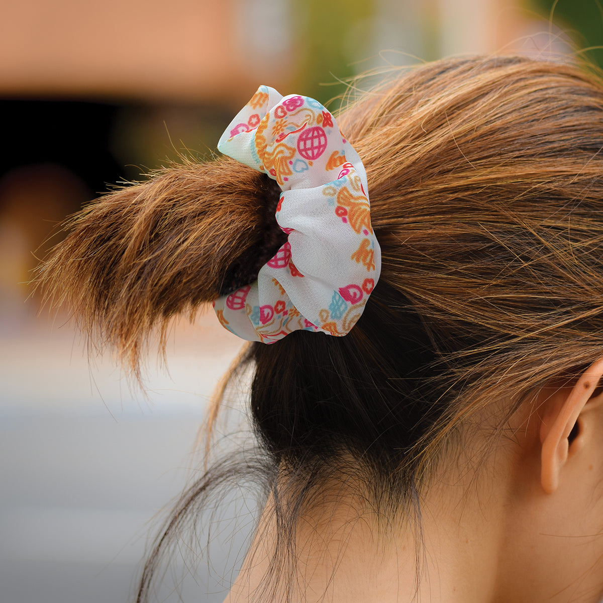 Hair Scrunchie - Set of 2 - Feature