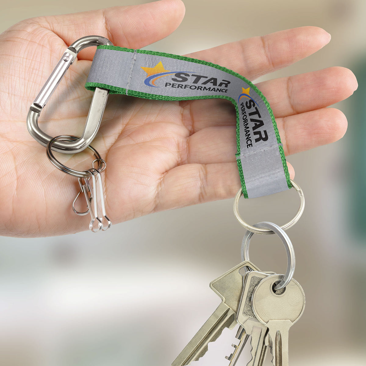 Reflector Key Ring - Feature