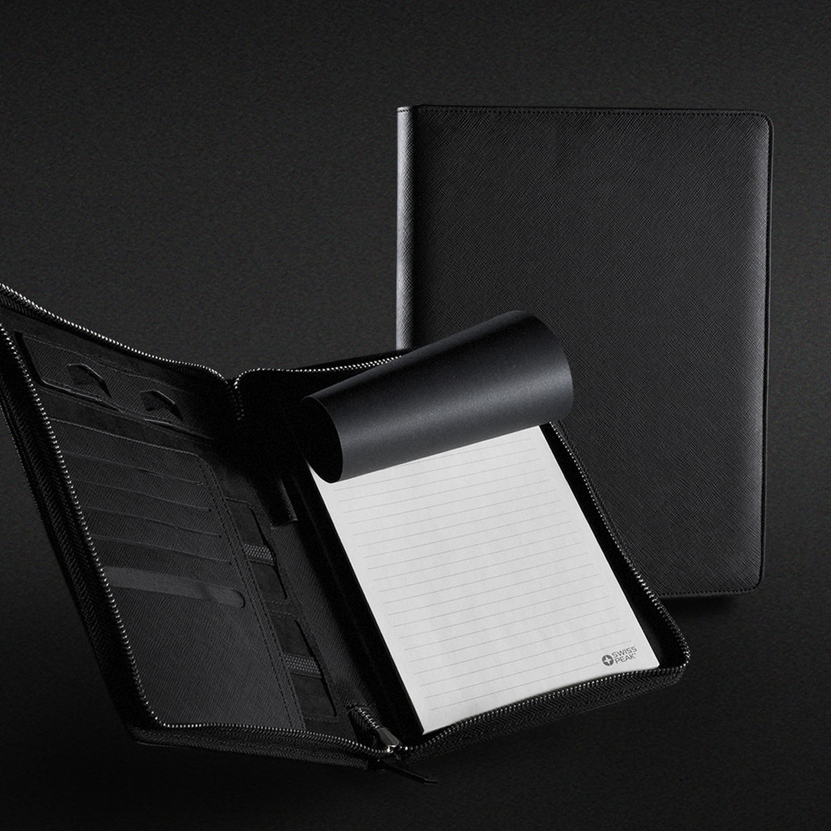 Swiss Peak Heritage A4 Portfolio with Zipper - Feature