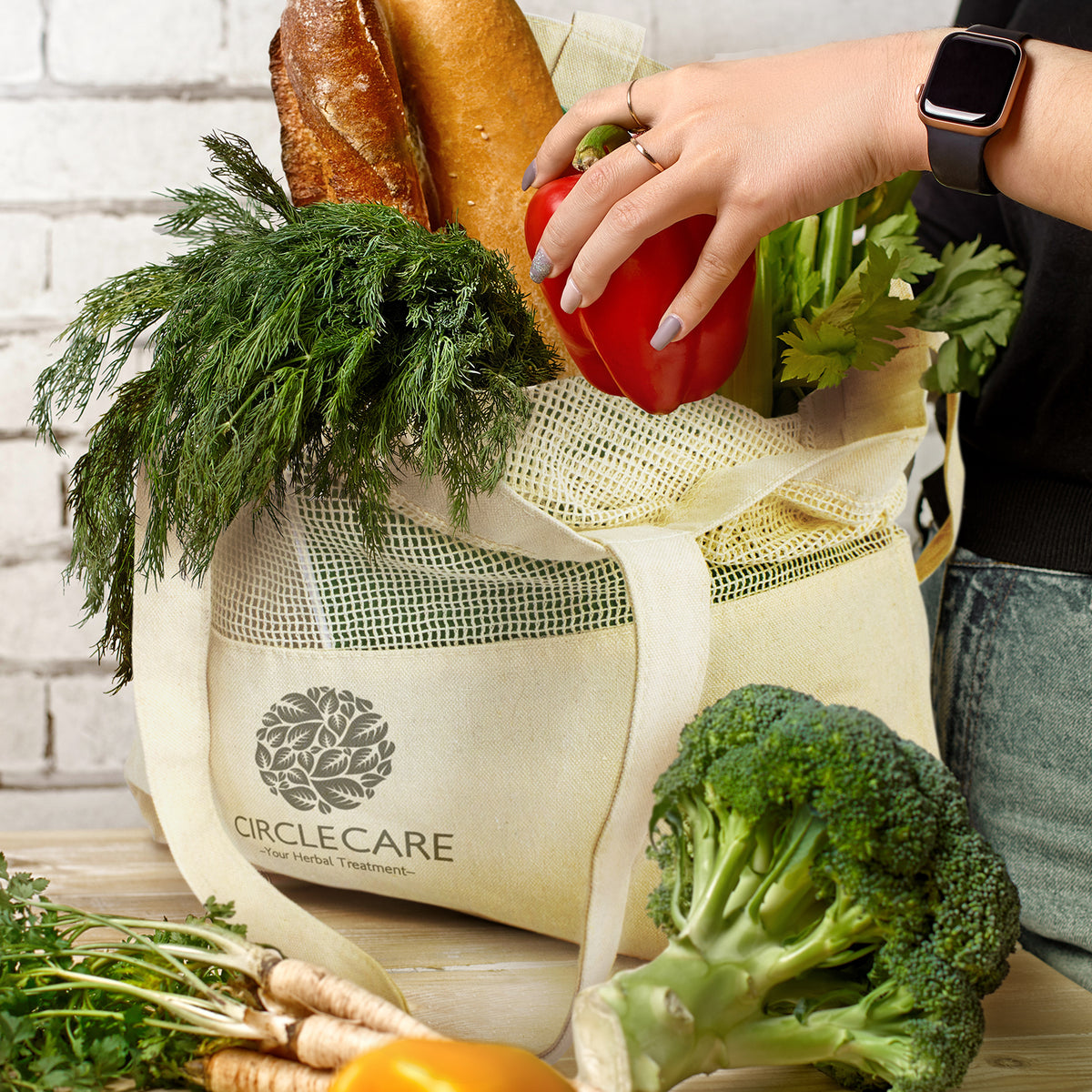 Laurel Cotton Tote Bag - Impact Aware