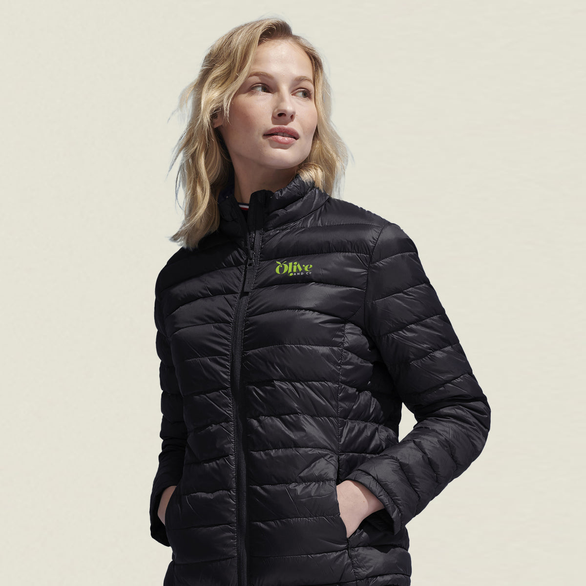 SOLS Wilson Women's Puffer Jacket - Feature