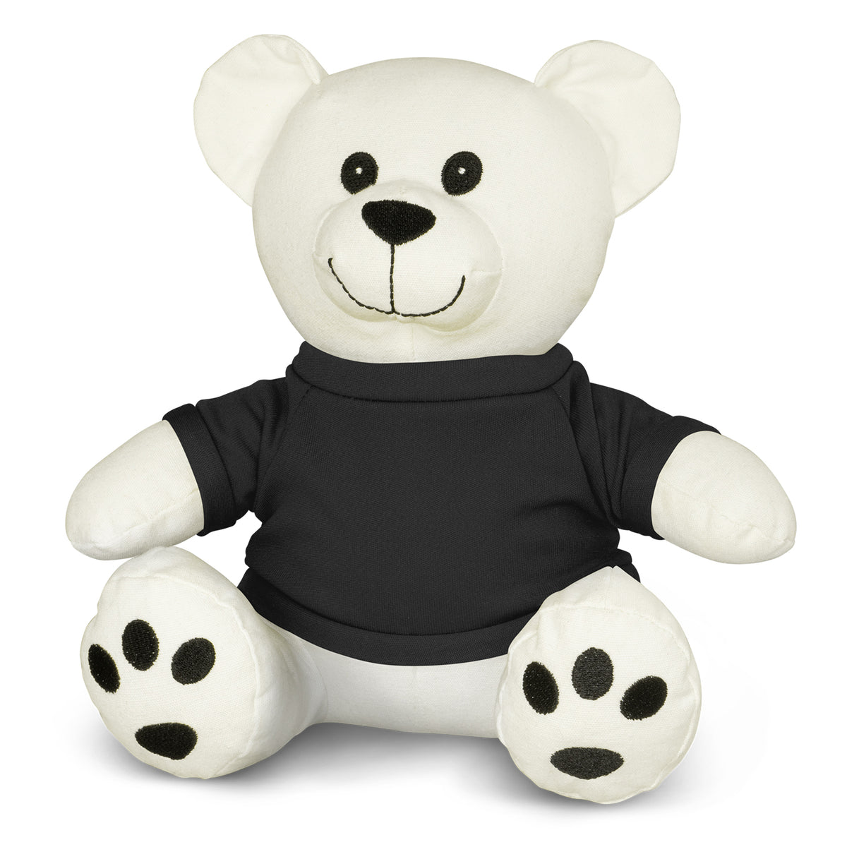 Cotton Bear Plush Toy - Black