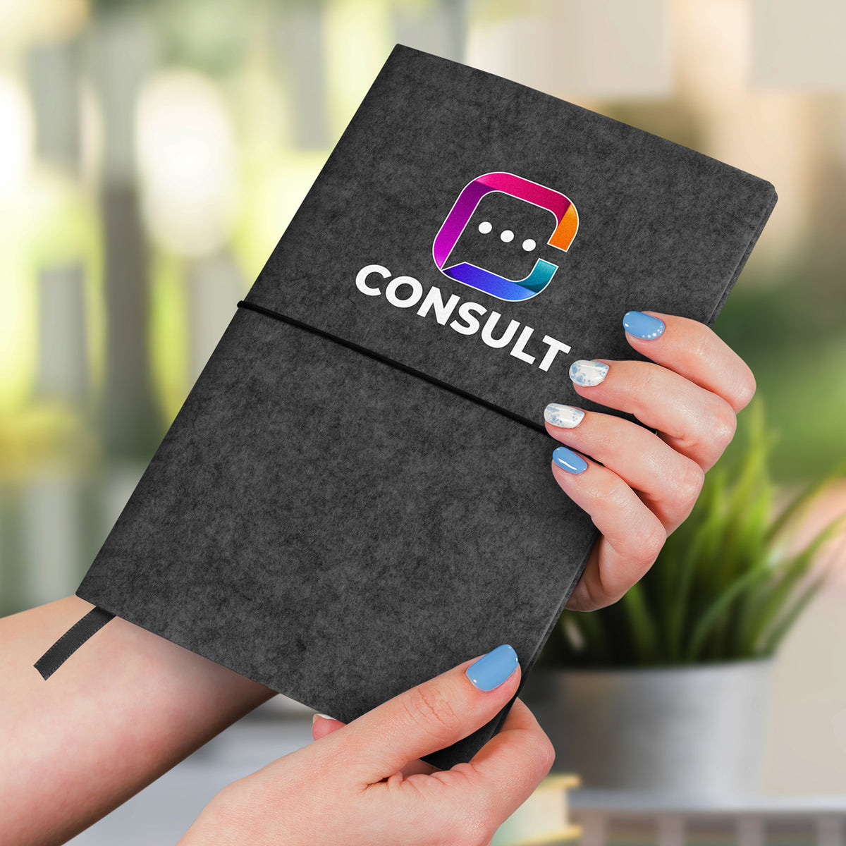 RPET Felt Soft Cover Notebook - Feature