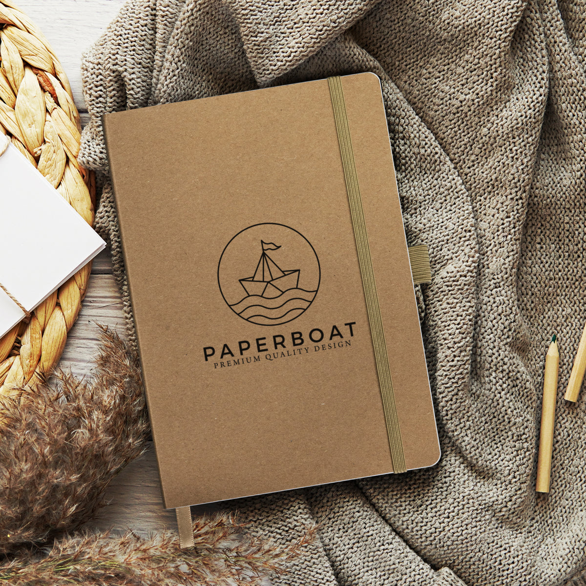 Beaumont Stone Paper Notebook - Feature