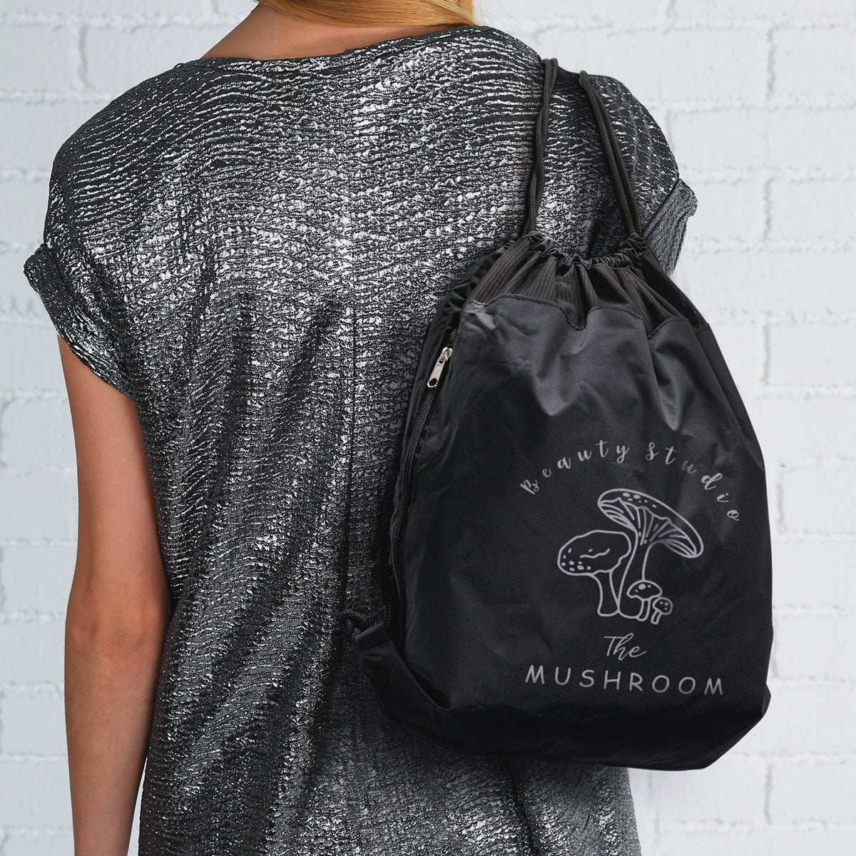 Streak Drawstring Backpack - Feature