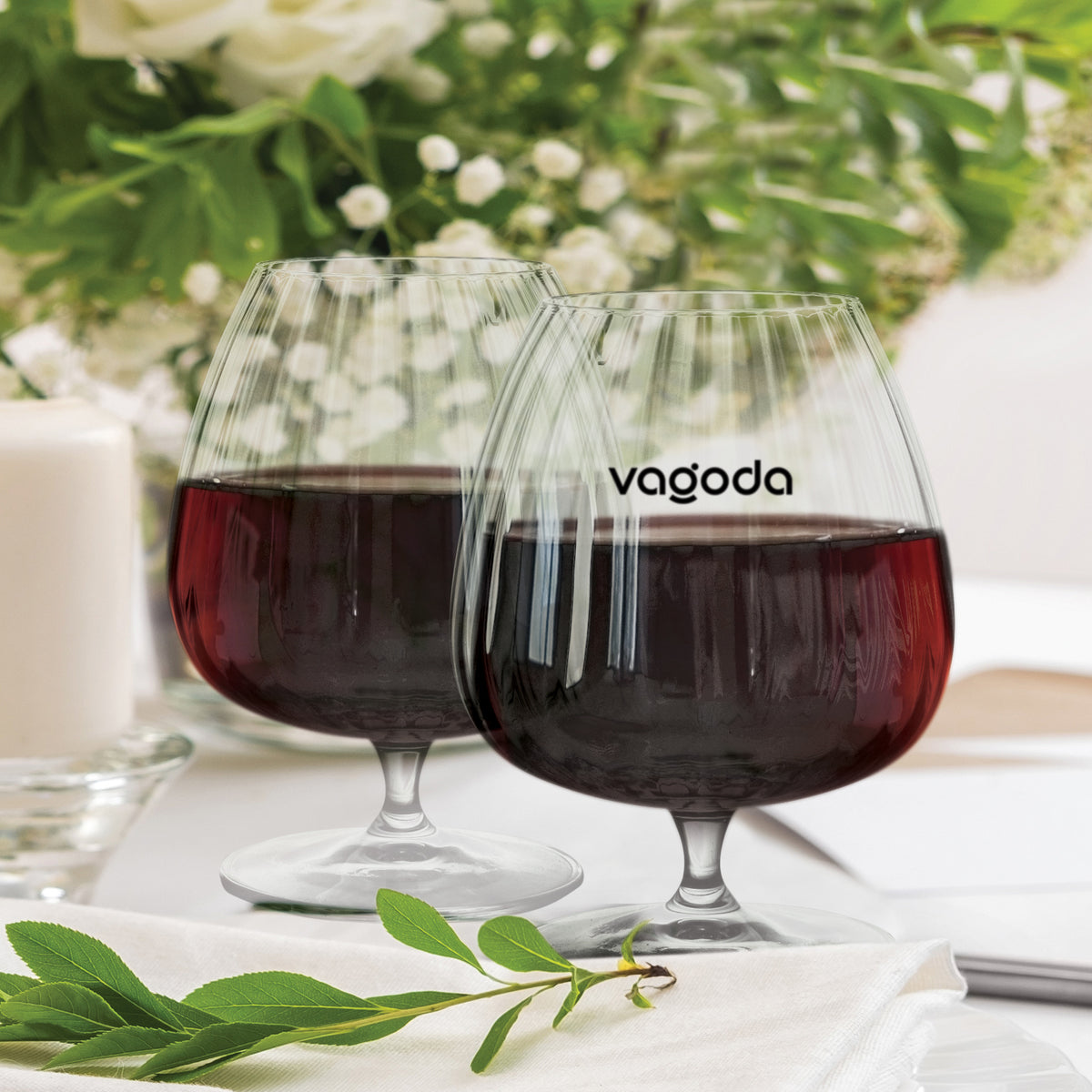 Luigi Bormioli Optica Cognac Glass - Feature