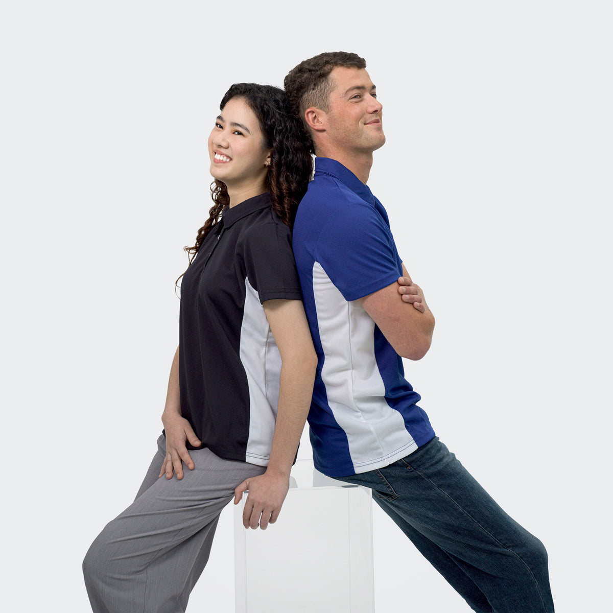 TRENDSWEAR Harvey Womens Polo - Feature