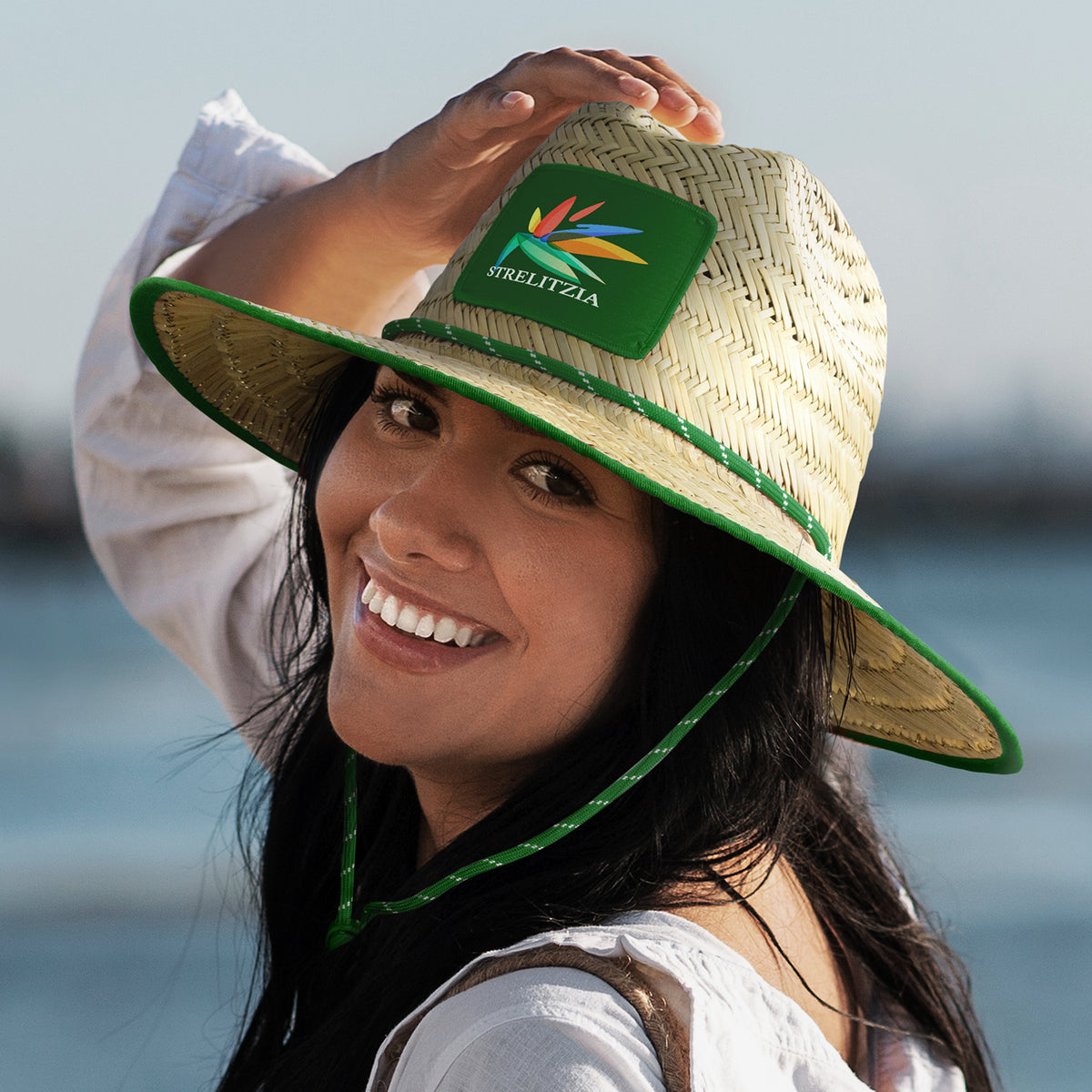 Tiki Straw Hat - Feature