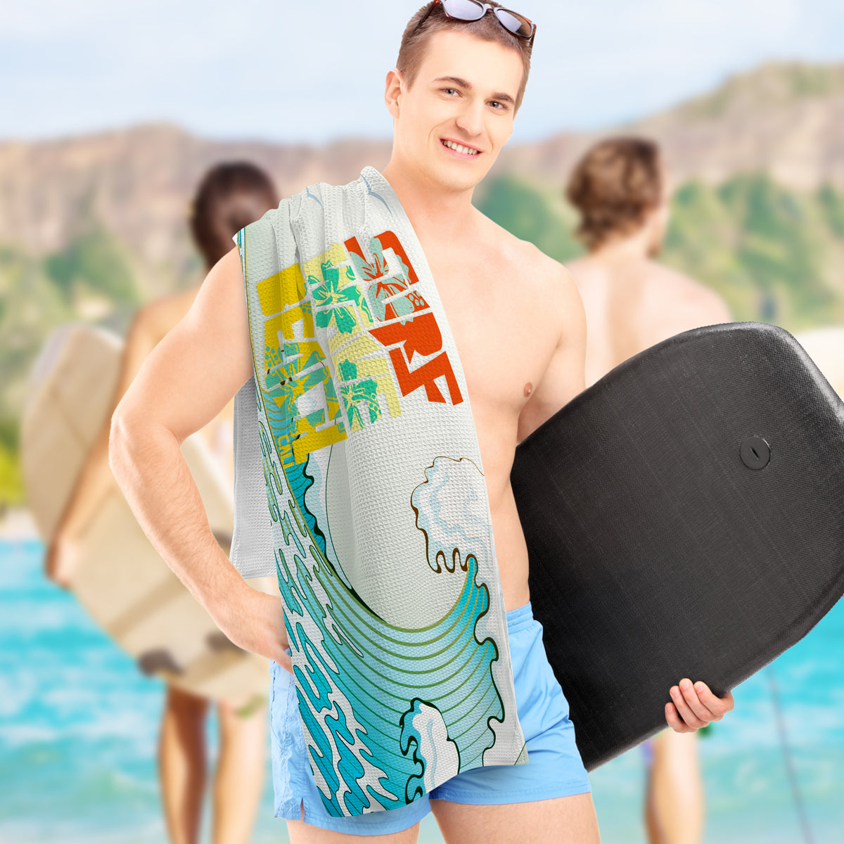 Sand Free Towel - Full Colour - Feature
