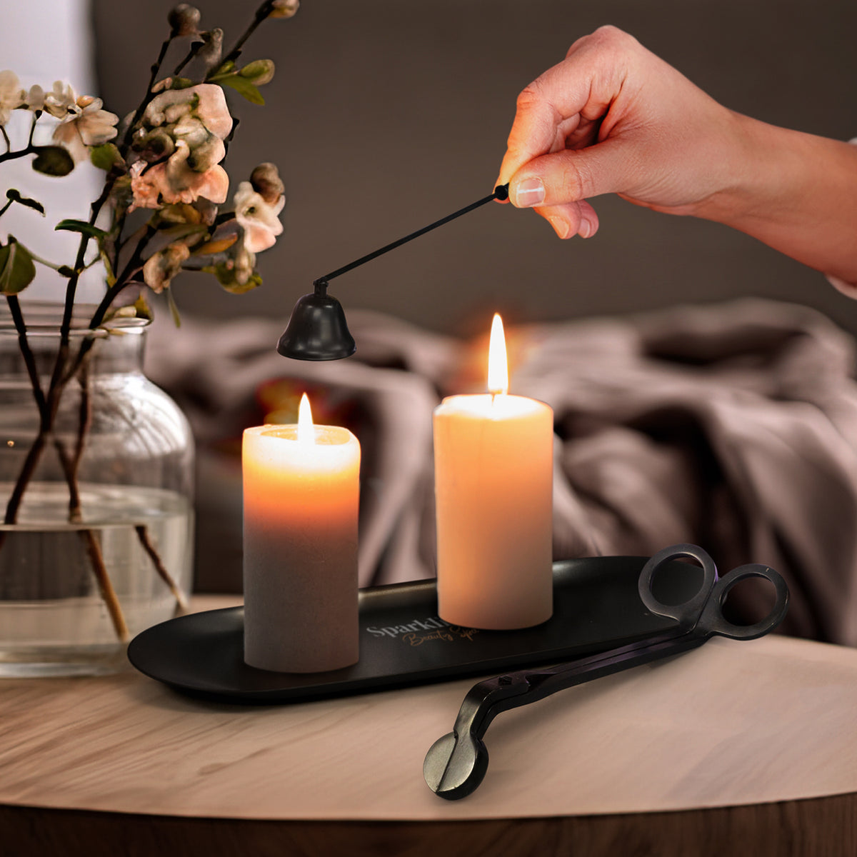 Keepsake Candle Accessory Set - Feature
