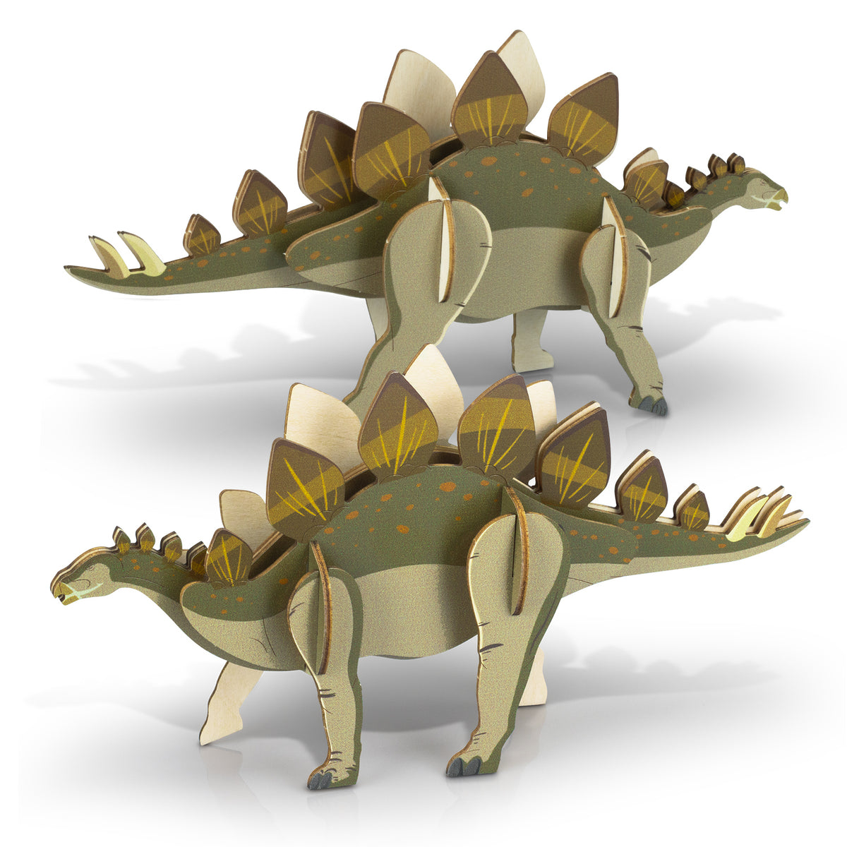 BRANDCRAFT Stegosaurus Wooden Model - Feature