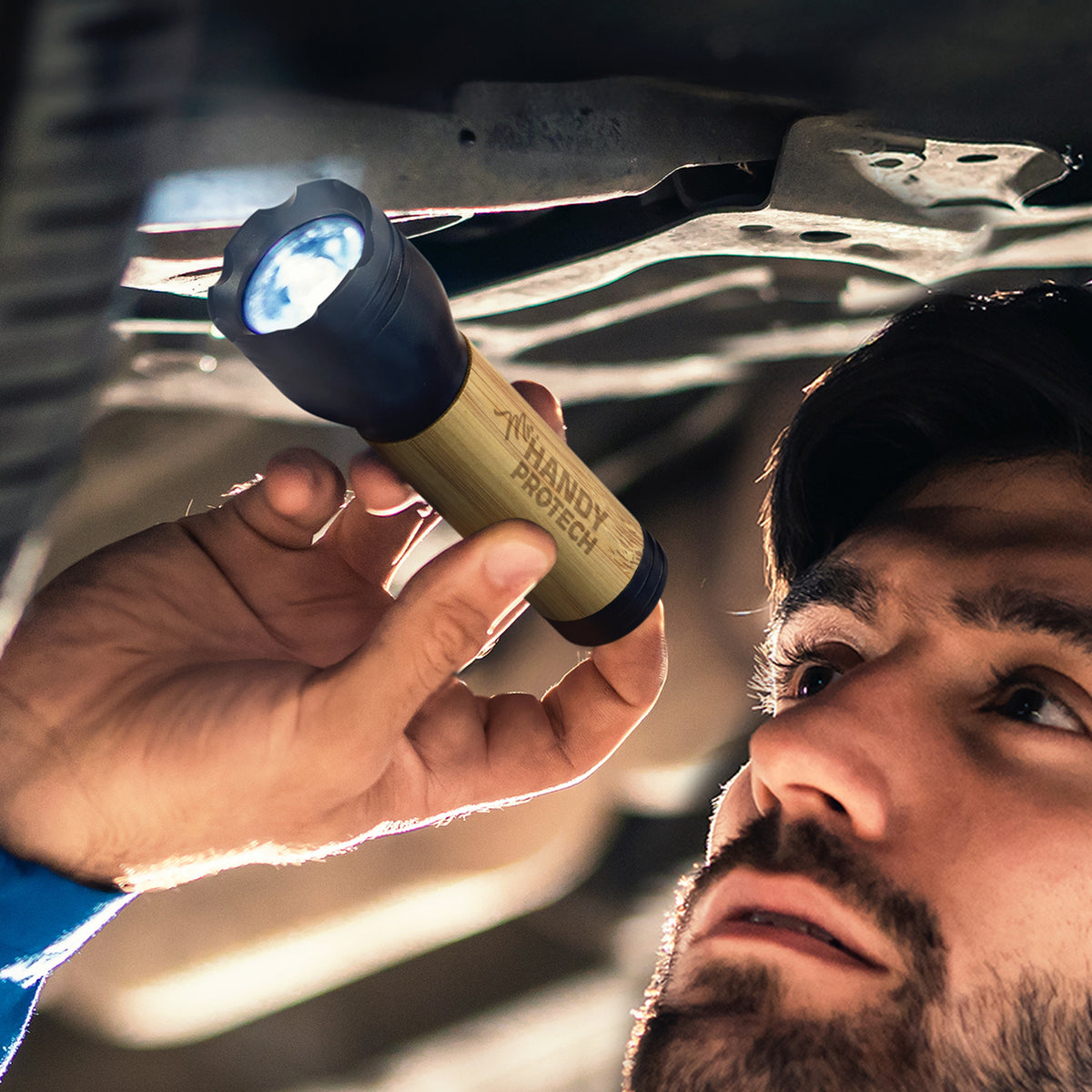 Lumina Rechargeable Bamboo Torch - Feature