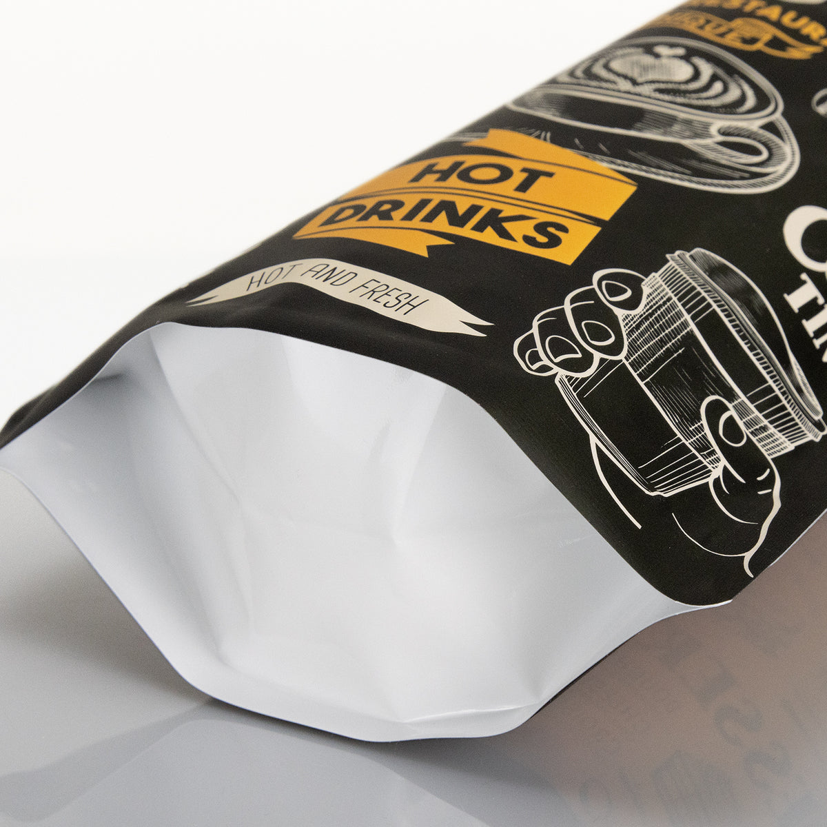 Foil Stand Up Pouch - Large - Detail
