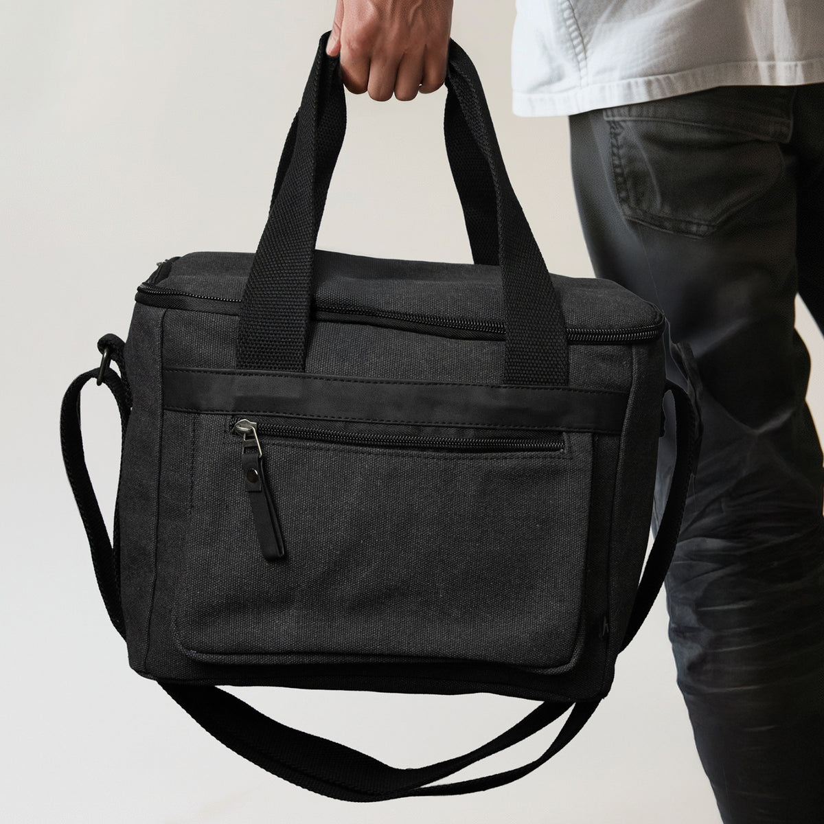 ARCHER Copenhagen Canvas Cooler Bag - Feature