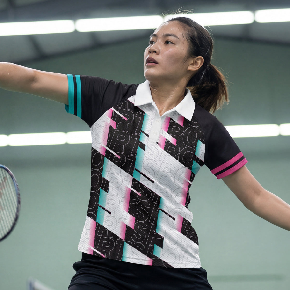 Custom Womens Active Polo - Feature