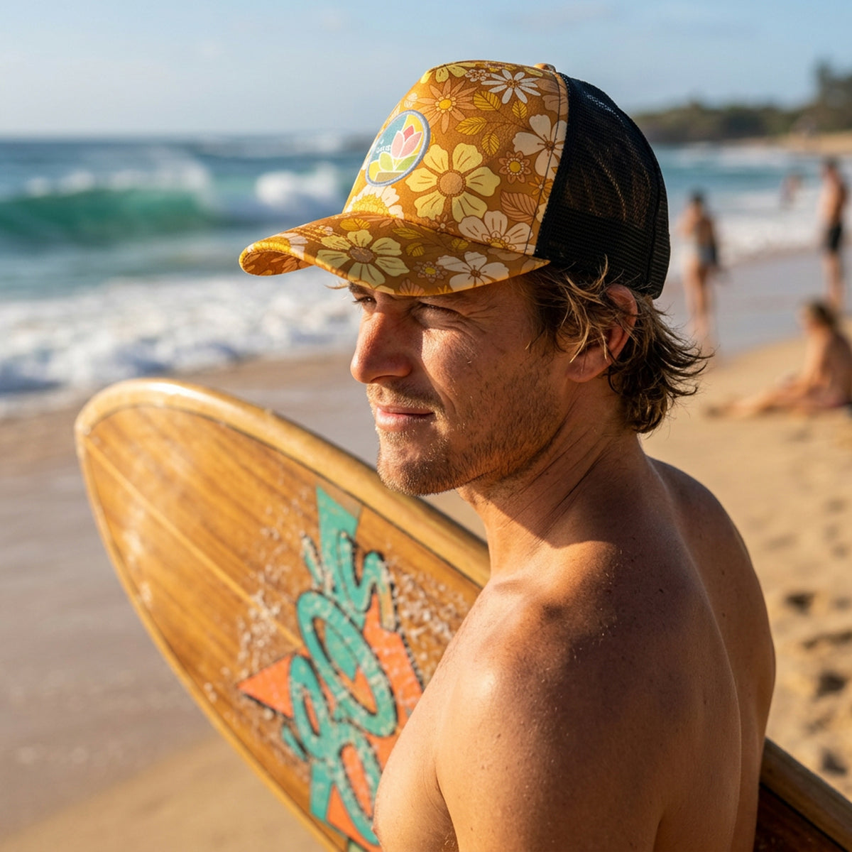 Cruise Custom Cap with Full Colour Patch - Feature