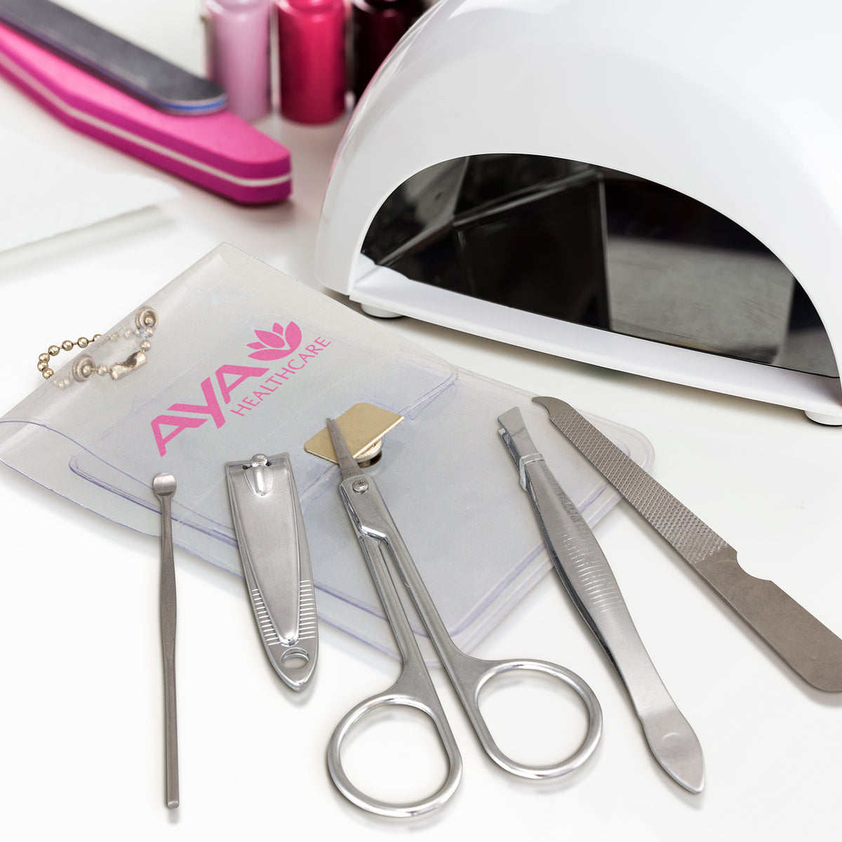 Vinyl Manicure Set - Feature