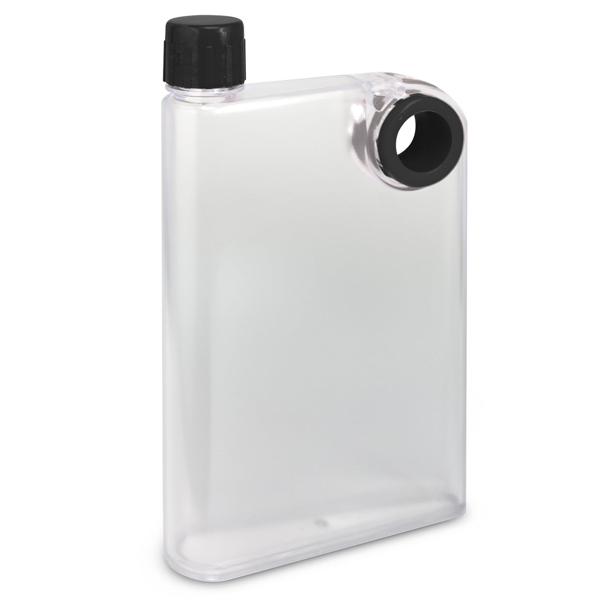 Accent Water Bottle - Frosted - Black