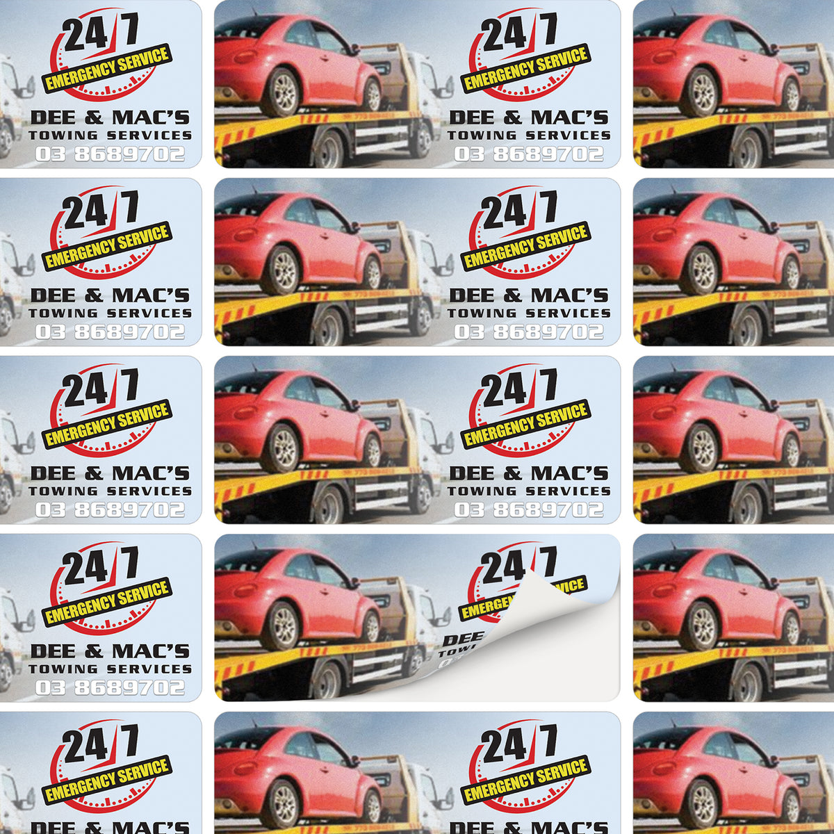 AD Labels 55 x 24mm - Layout Example