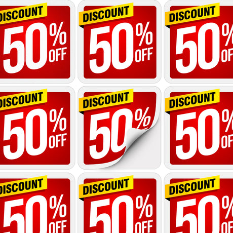 AD Labels 50 x 50mm - Layout Example