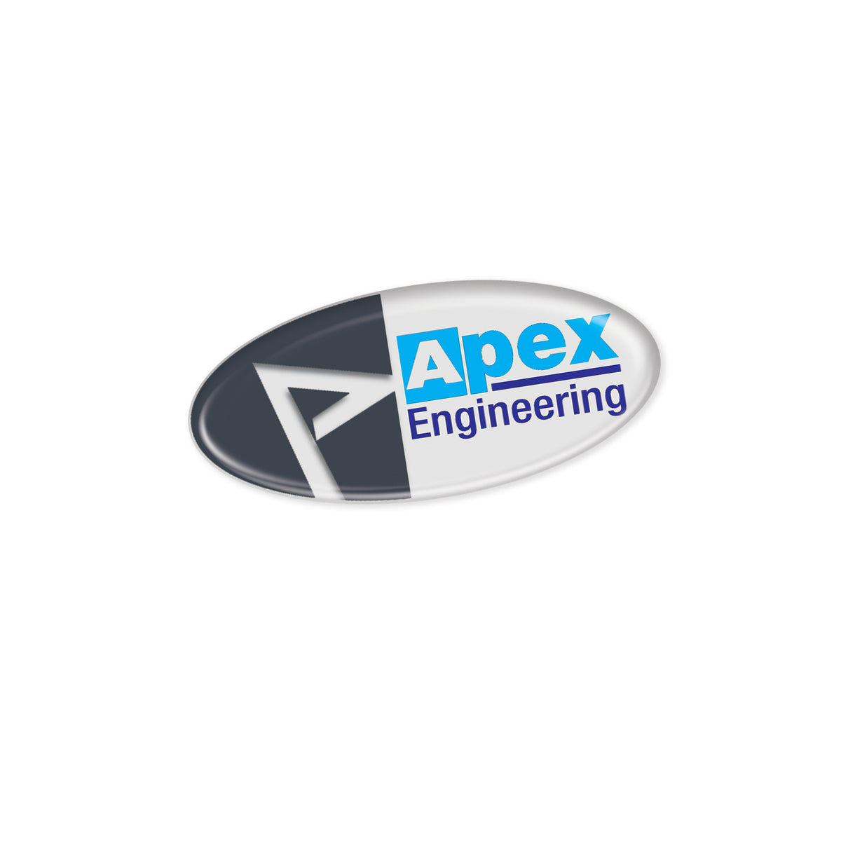 Resin Coated Labels 55 x 24mm - Oval - Main
