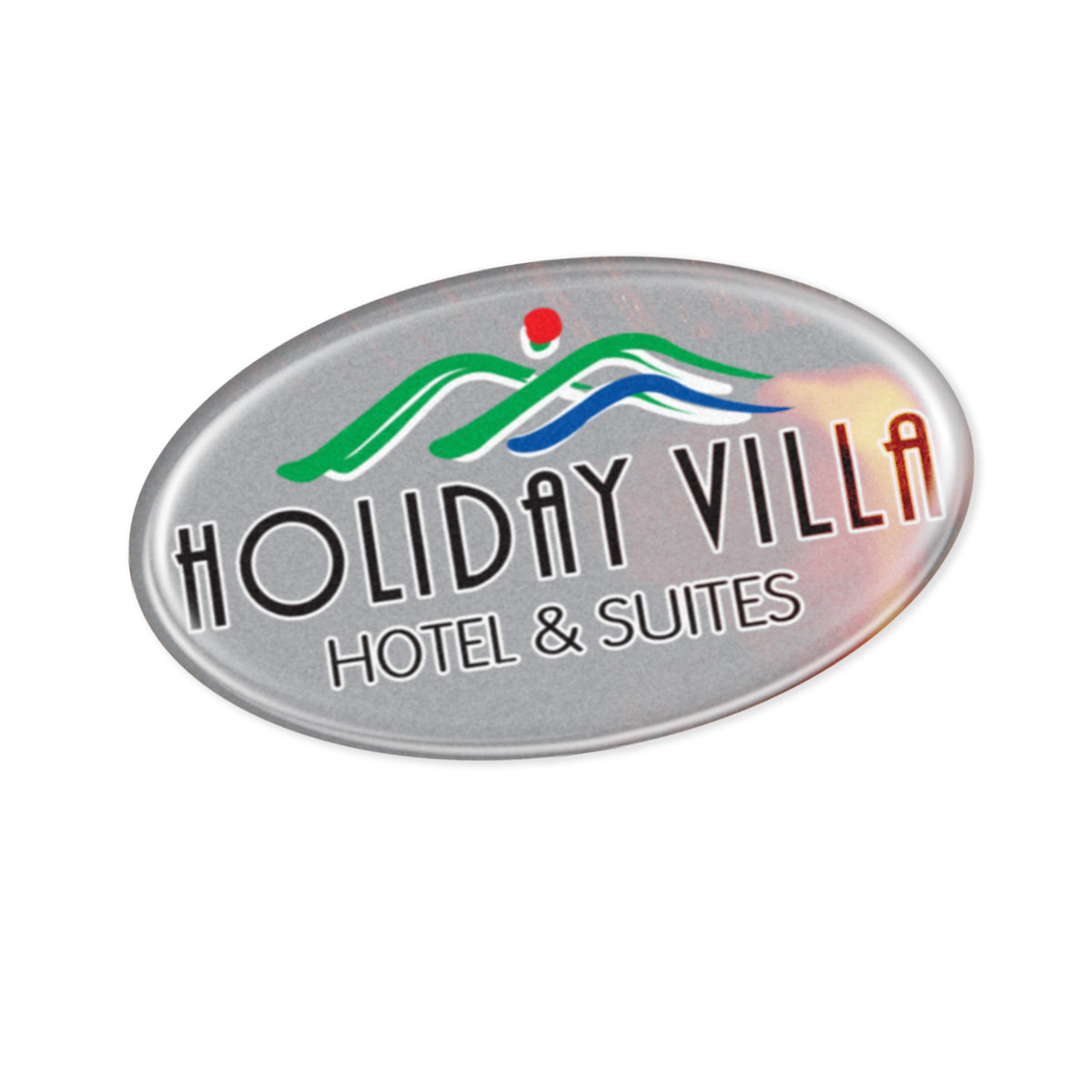 Resin Coated Labels 74 x 43mm Oval - Main