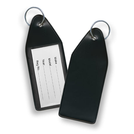 Vinyl Key Tag - Black