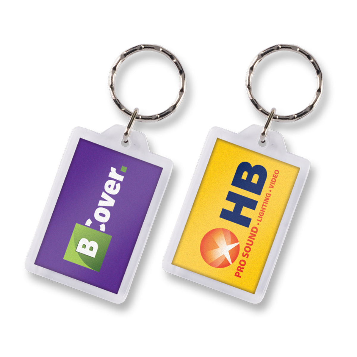 Lens Key Ring - Rectangle - Main