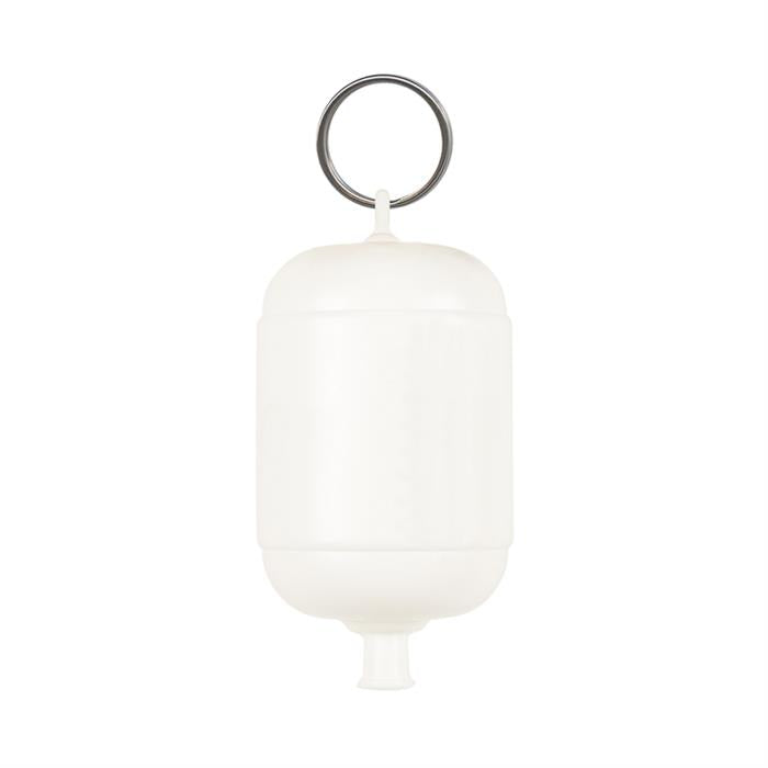 Floating Key Ring - White
