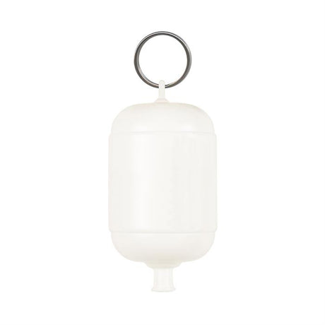 Floating Key Ring - White