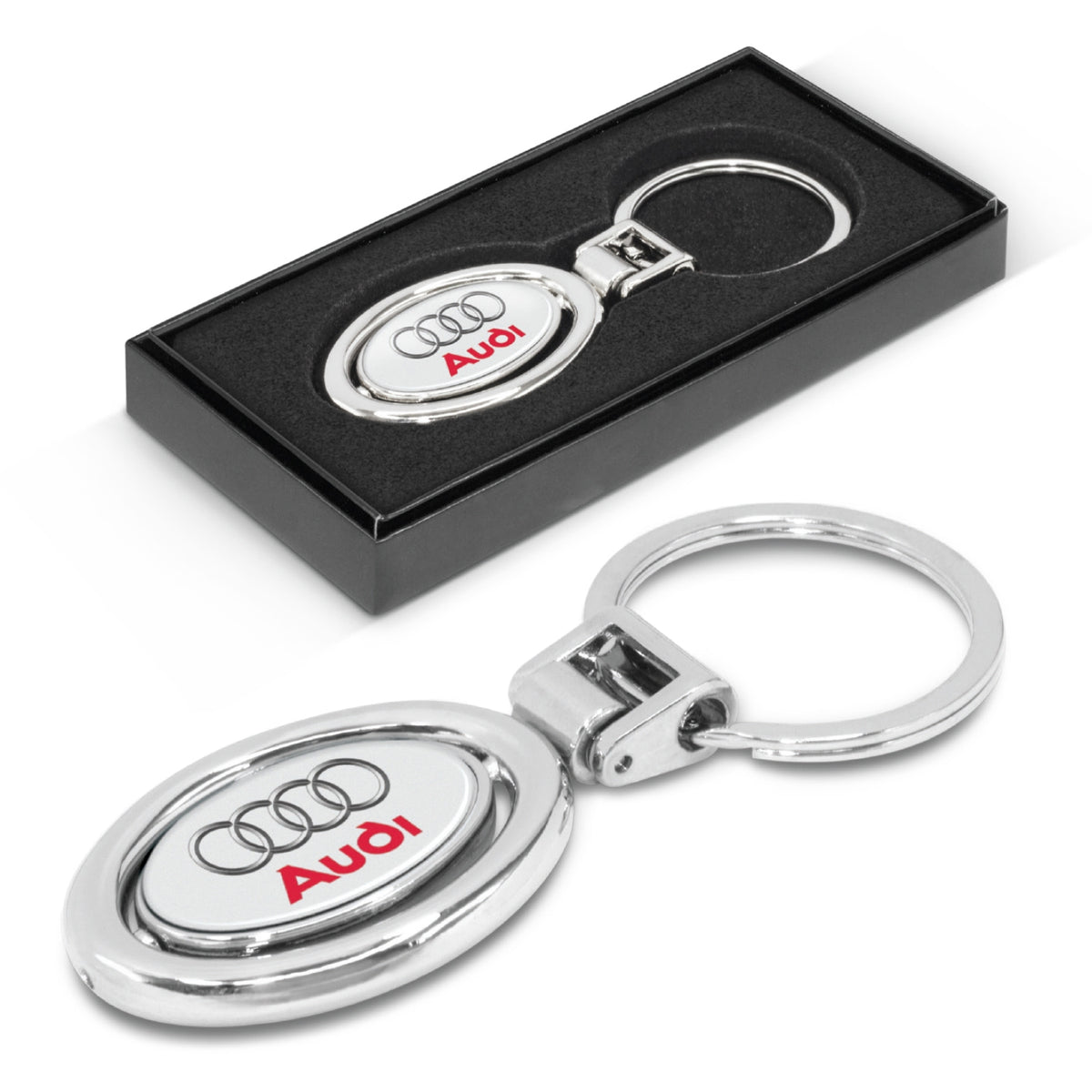 Spinning Metal Key Ring - Main