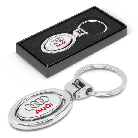 Spinning Metal Key Ring - Main