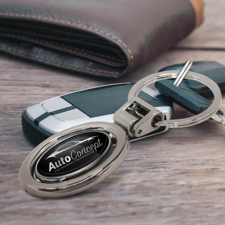 Spinning Metal Key Ring - Feature