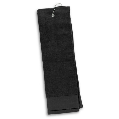 Golf Towel - Black
