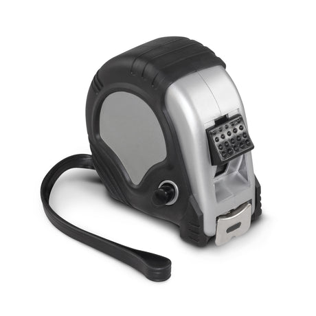 5 Metre Tape Measure - Silver/Black