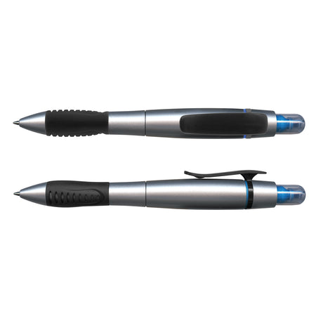 Duo Pen with Highlighter - Blue