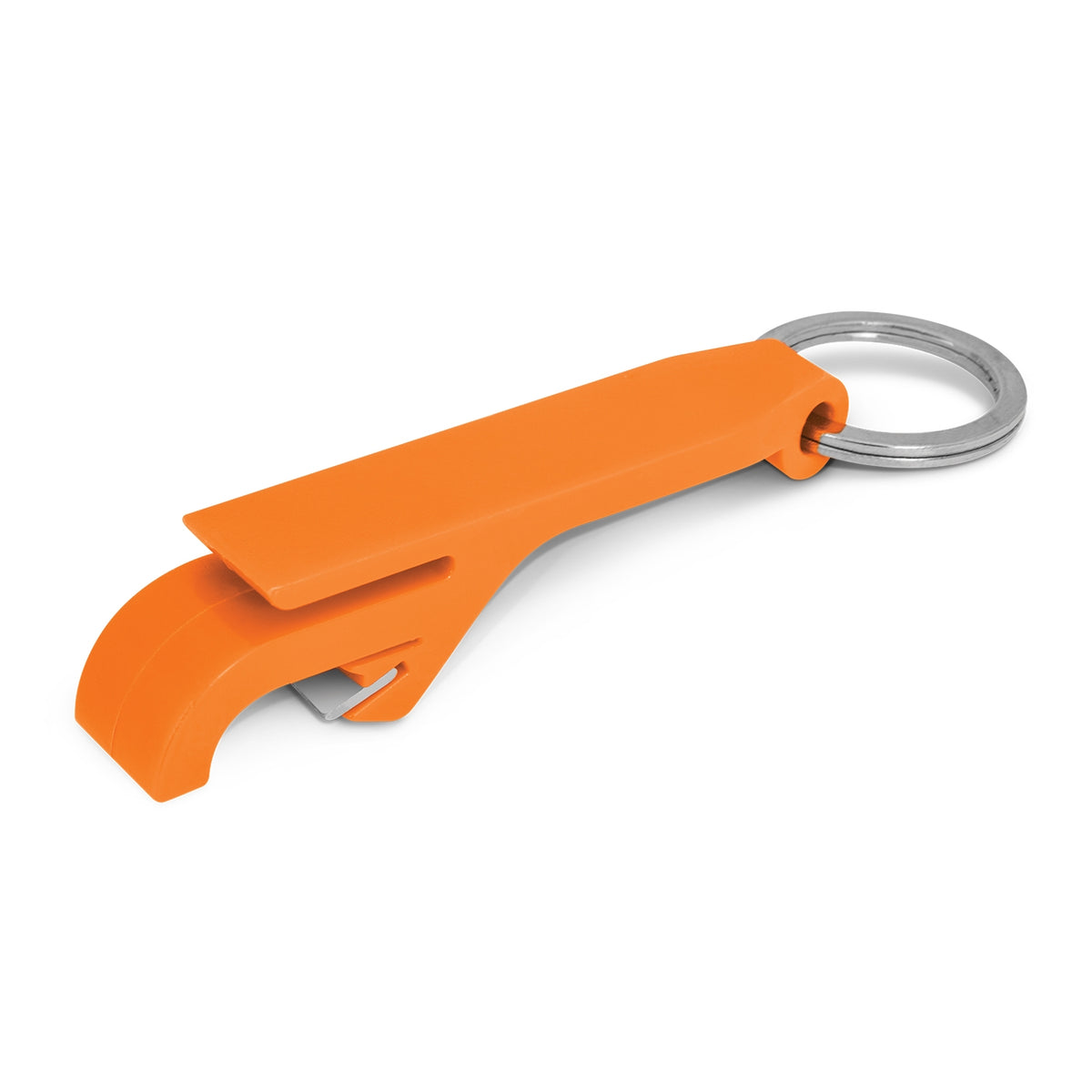 Snappy Bottle Opener Key Ring - Orange
