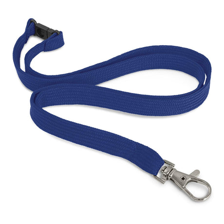Custom Printed Lanyard - 12mm - Dark Blue